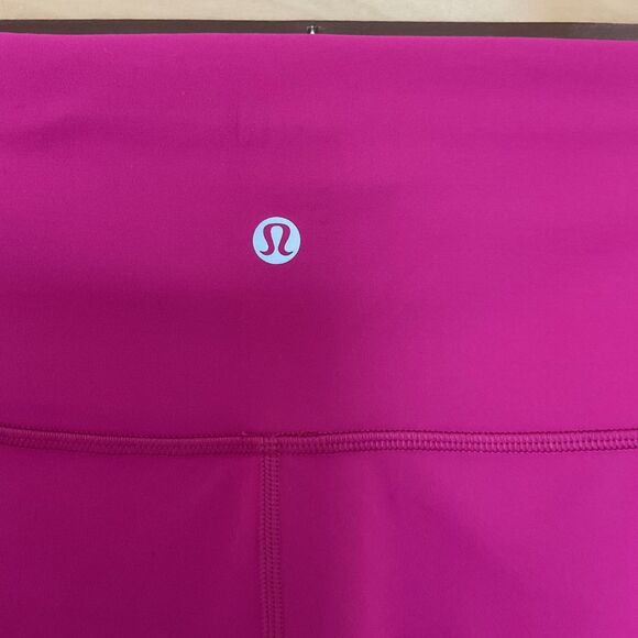 Lululemon Wunder Train High-Rise Tight 25" Size 12 W5CQDS Pink - Picture 6 of 11